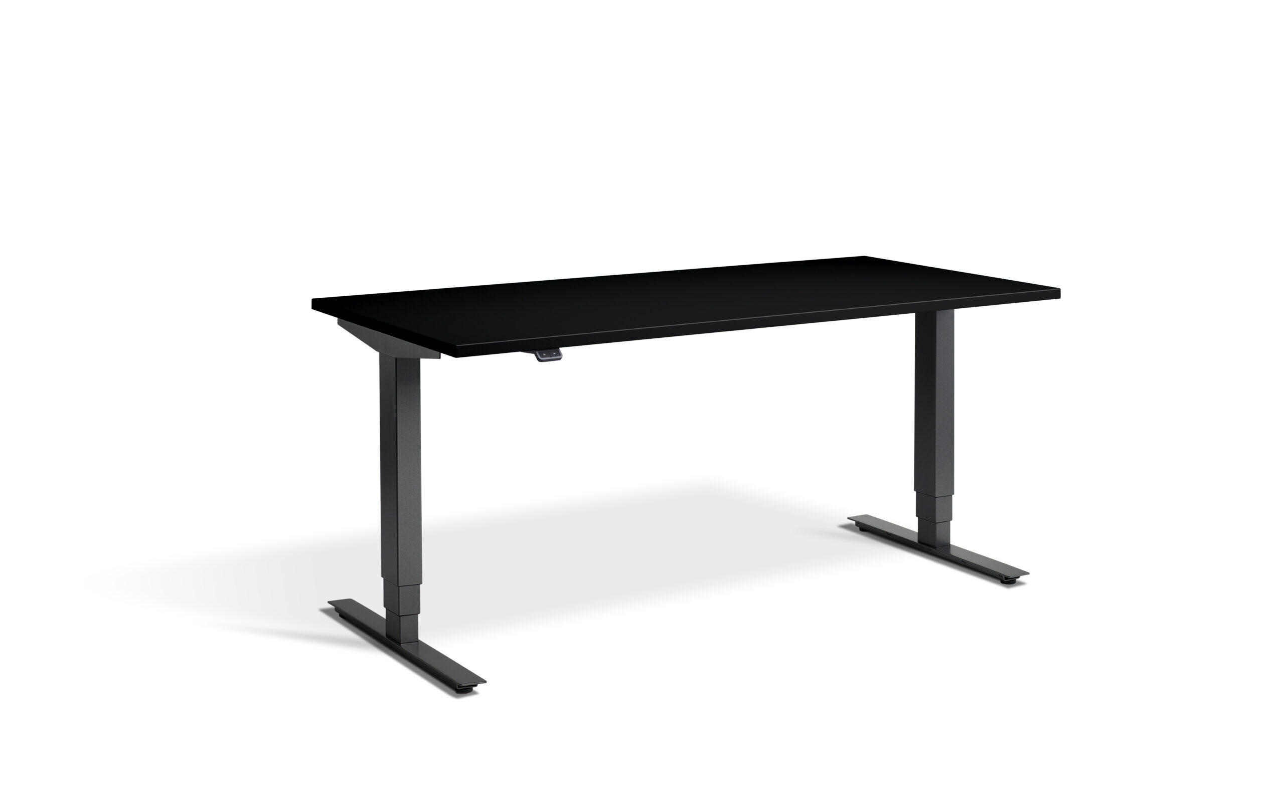 Advance Height Adjustable Workstation With Black Top - Image 4