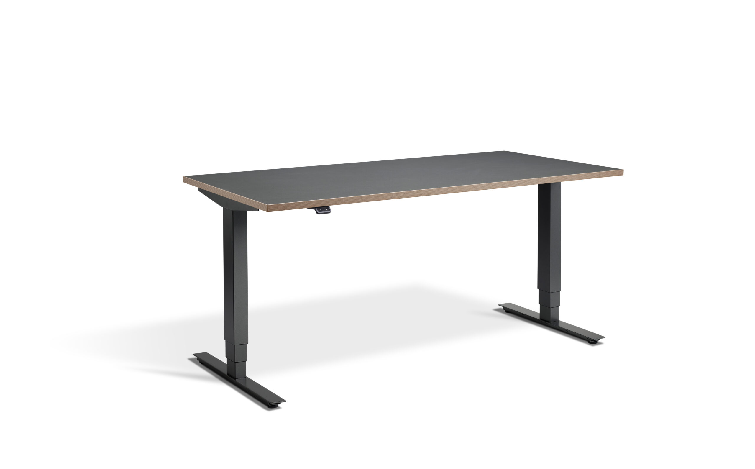 Advance Height Adjustable Workstation With Graphite Ply Edge Top - Image 4
