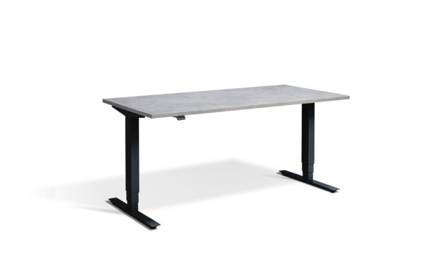Advance Height Adjustable Workstation With Concrete Top