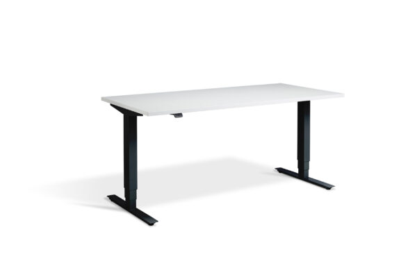 Advance Height Adjustable Workstation With Grey Top