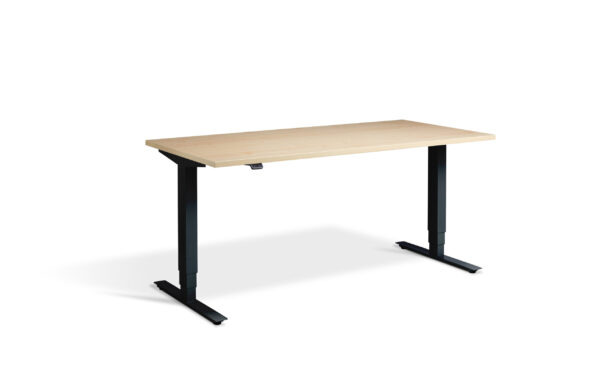 Advance Height Adjustable Workstation With Maple Top