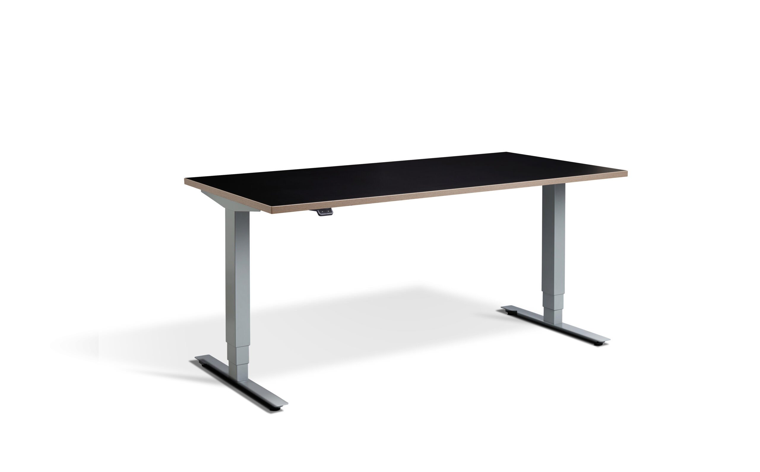 Advance Height Adjustable Workstation With Black Ply Edge Top - Image 2