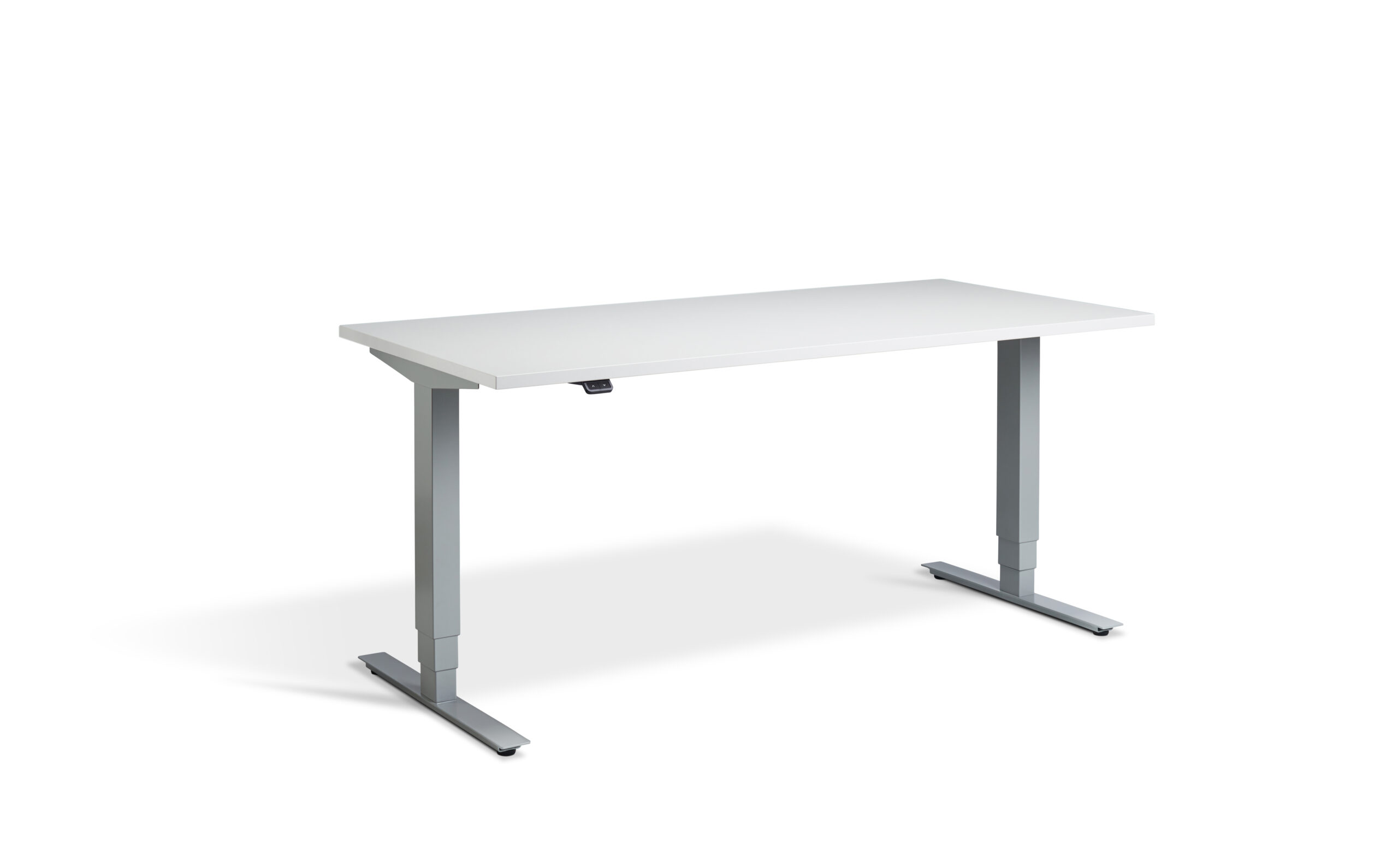 Advance Height Adjustable Workstation With Grey Top - Image 3