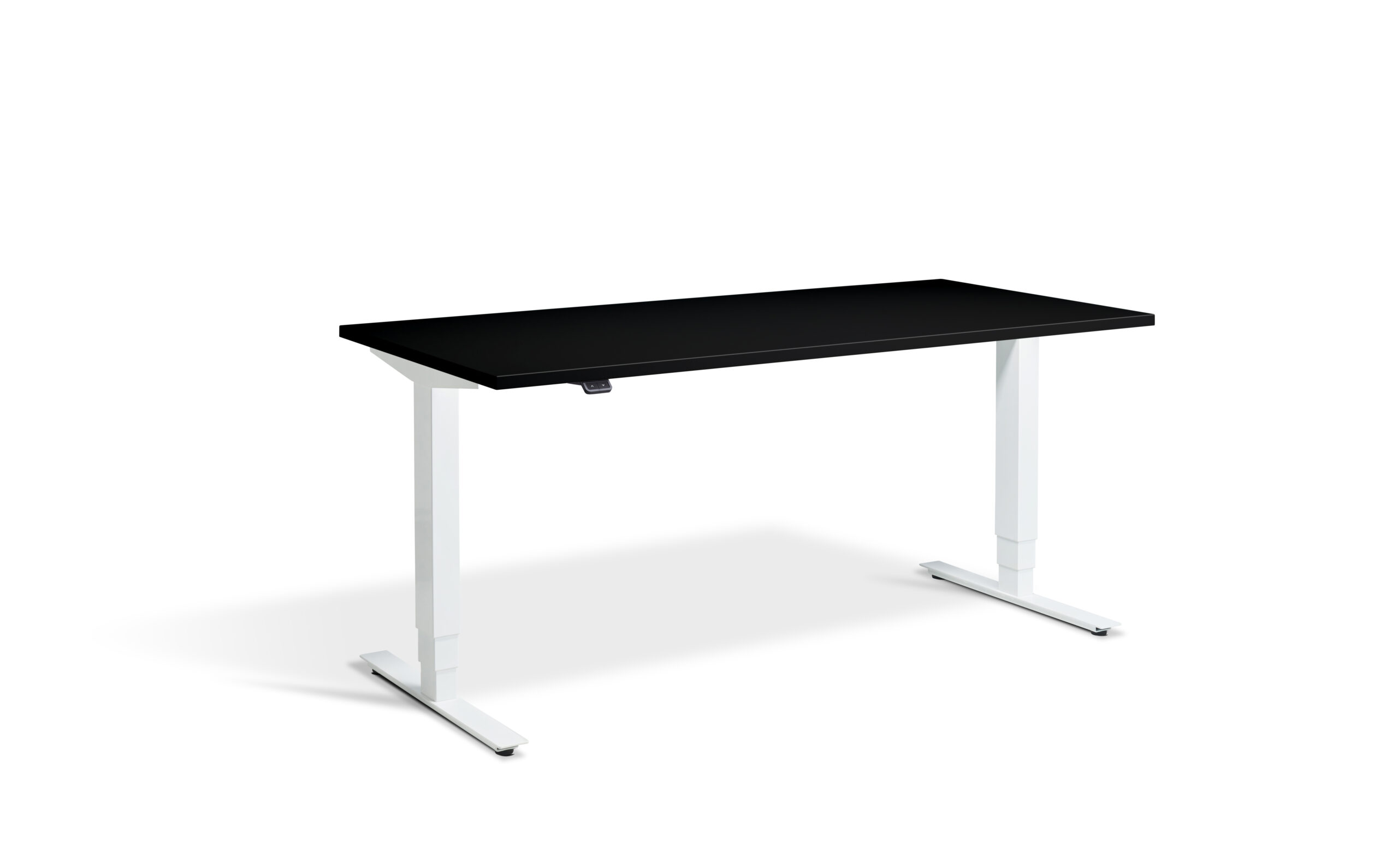 Advance Height Adjustable Workstation With Black Top - Image 2
