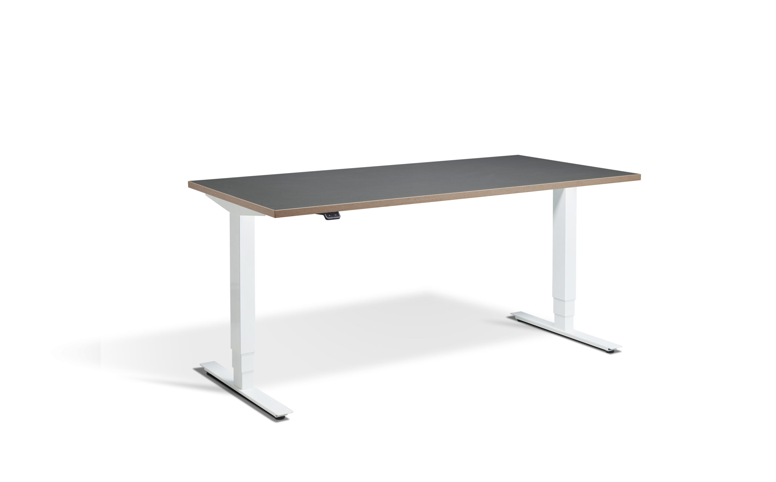 Advance Height Adjustable Workstation With Graphite Ply Edge Top - Image 2