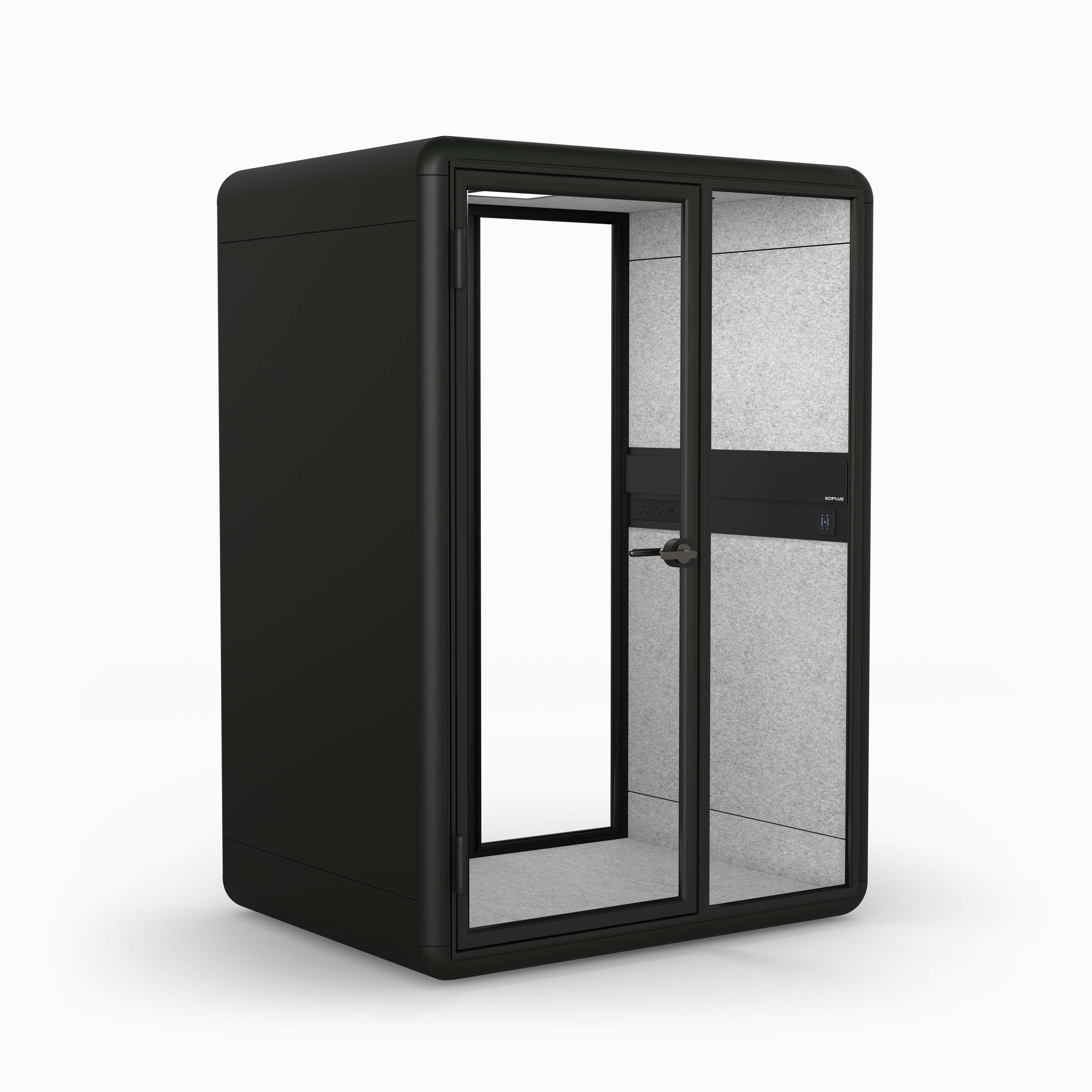 Midi Studio Booth in Black