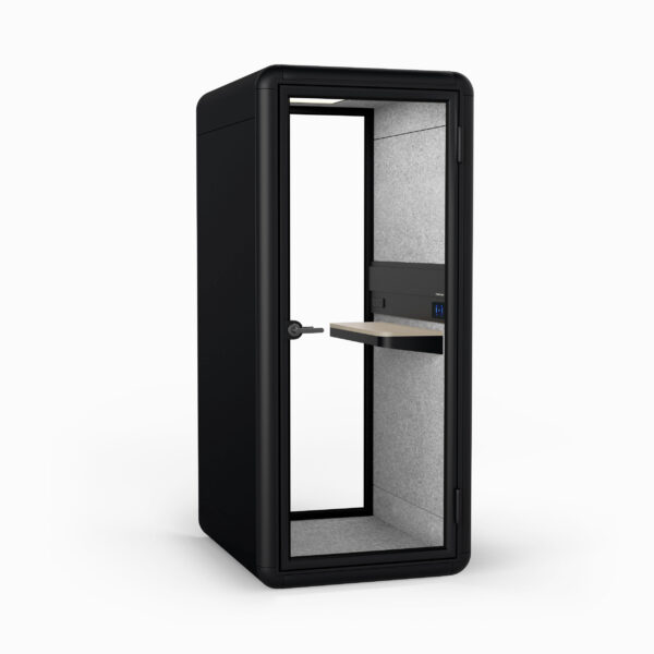 Solo Single Booth in Black