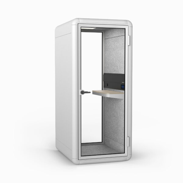 Solo Single Booth in White