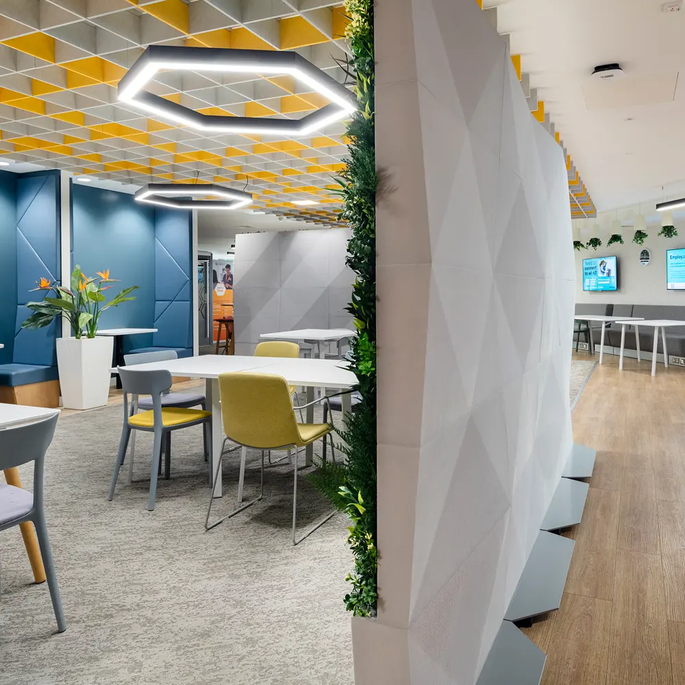 Foliascreen 45 or 90 Degree Corner – Internal Version Bespoke Colours - Image 5