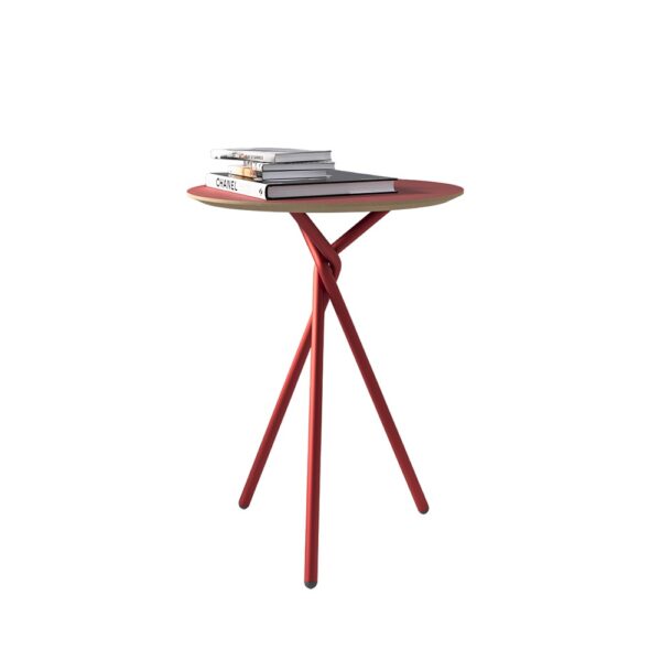 Twyst Side Table Red