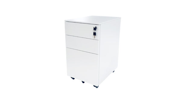 White Slimline Pedestal