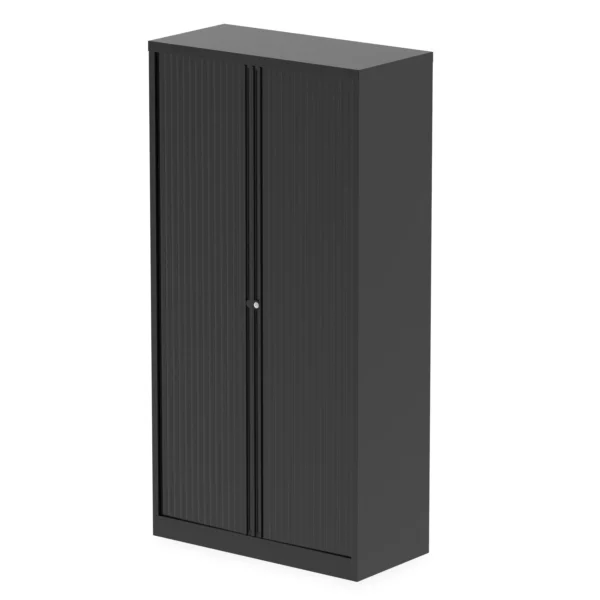 Bisley Full Height Tambour Black