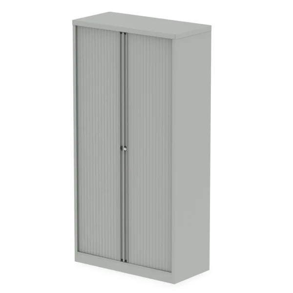 Bisley Full Height Tambour Grey