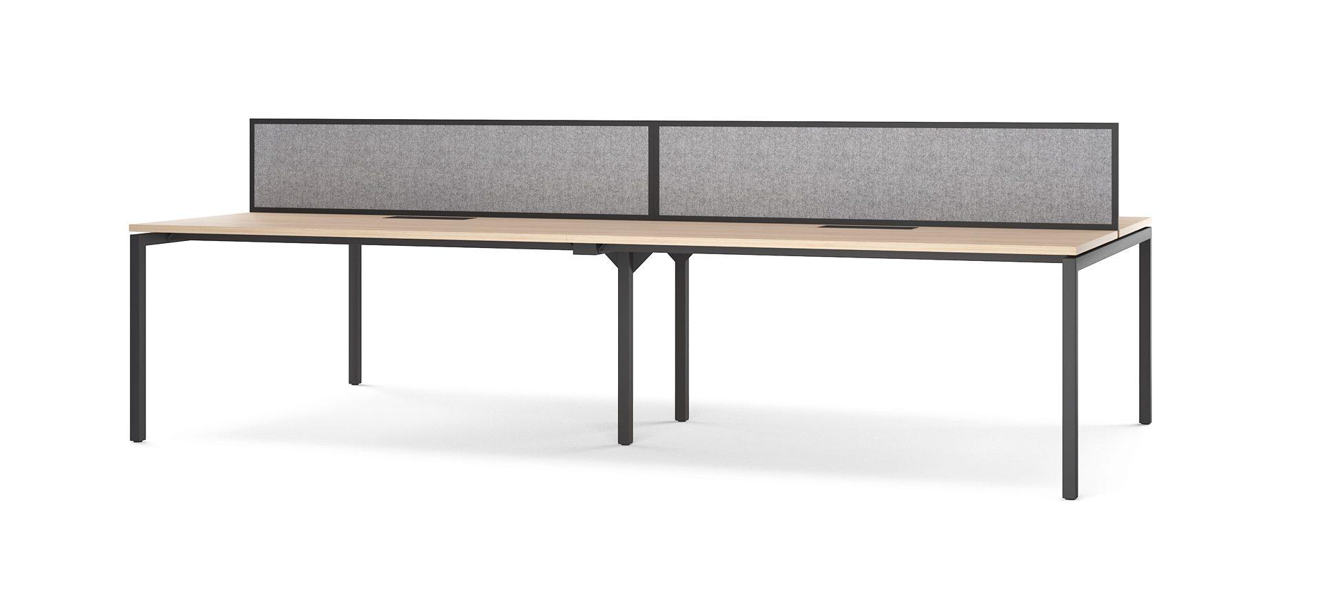 Nova U Six Person Bench Desk 1400mm - Image 2