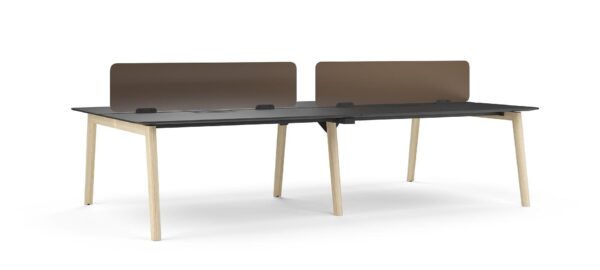 Nova Wood 4 Person Bench