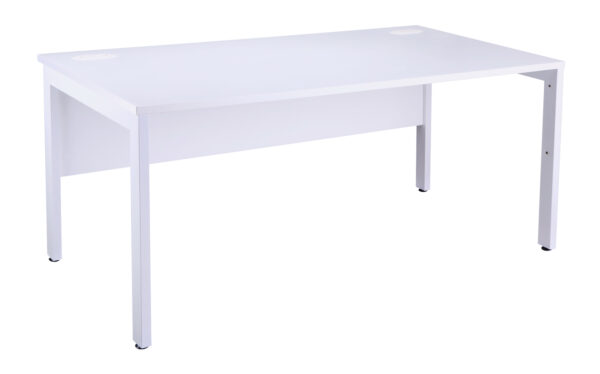 White Single Desk