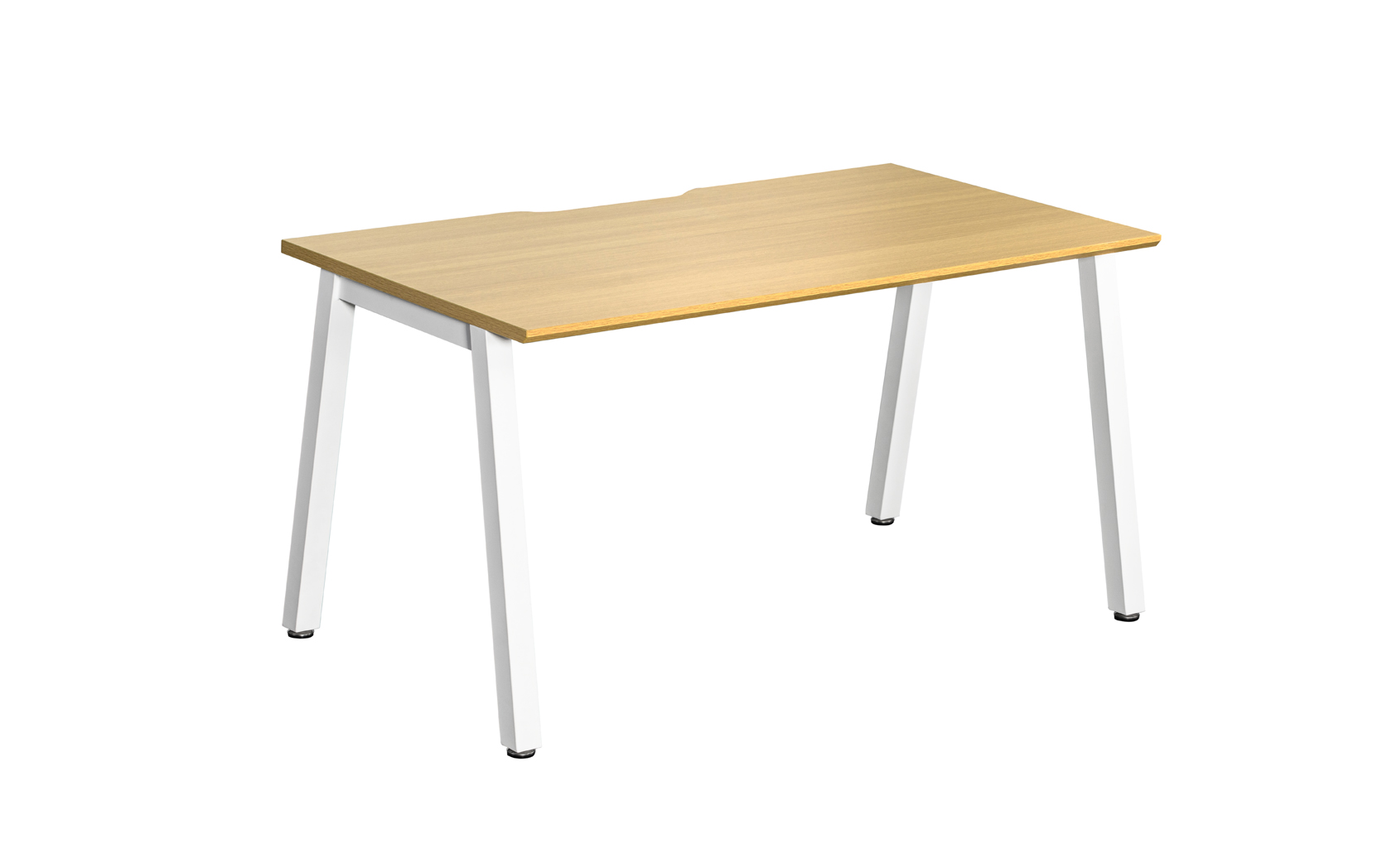 Endurance Light Oak Single Desk