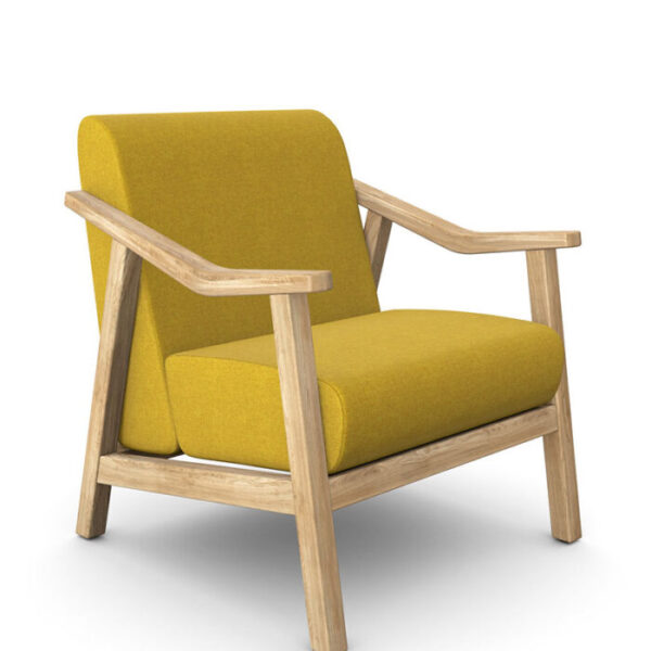 Strut-Armchair-Yellow