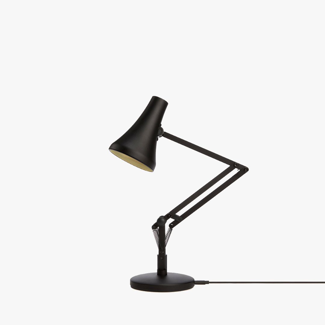 Anglepoise 90 Mini Desk Lamp in Carbon Black - Image 2