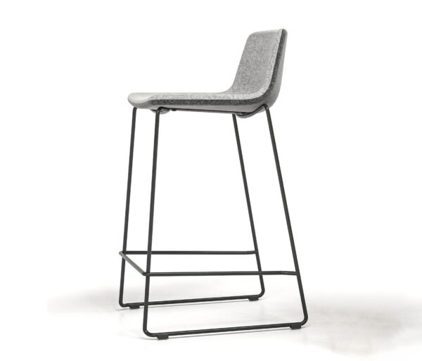 Twist & Sit Metal High Stool