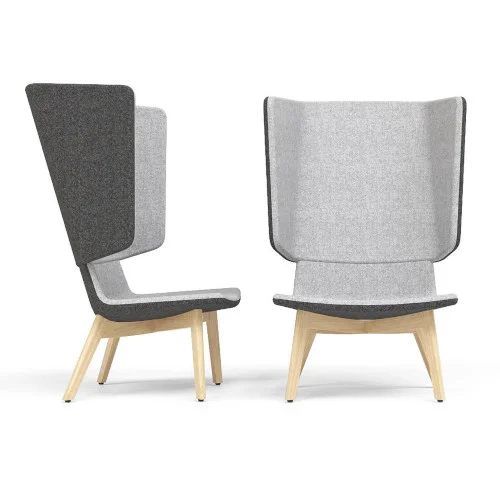 Twist & Sit Wooden High Back Armchair