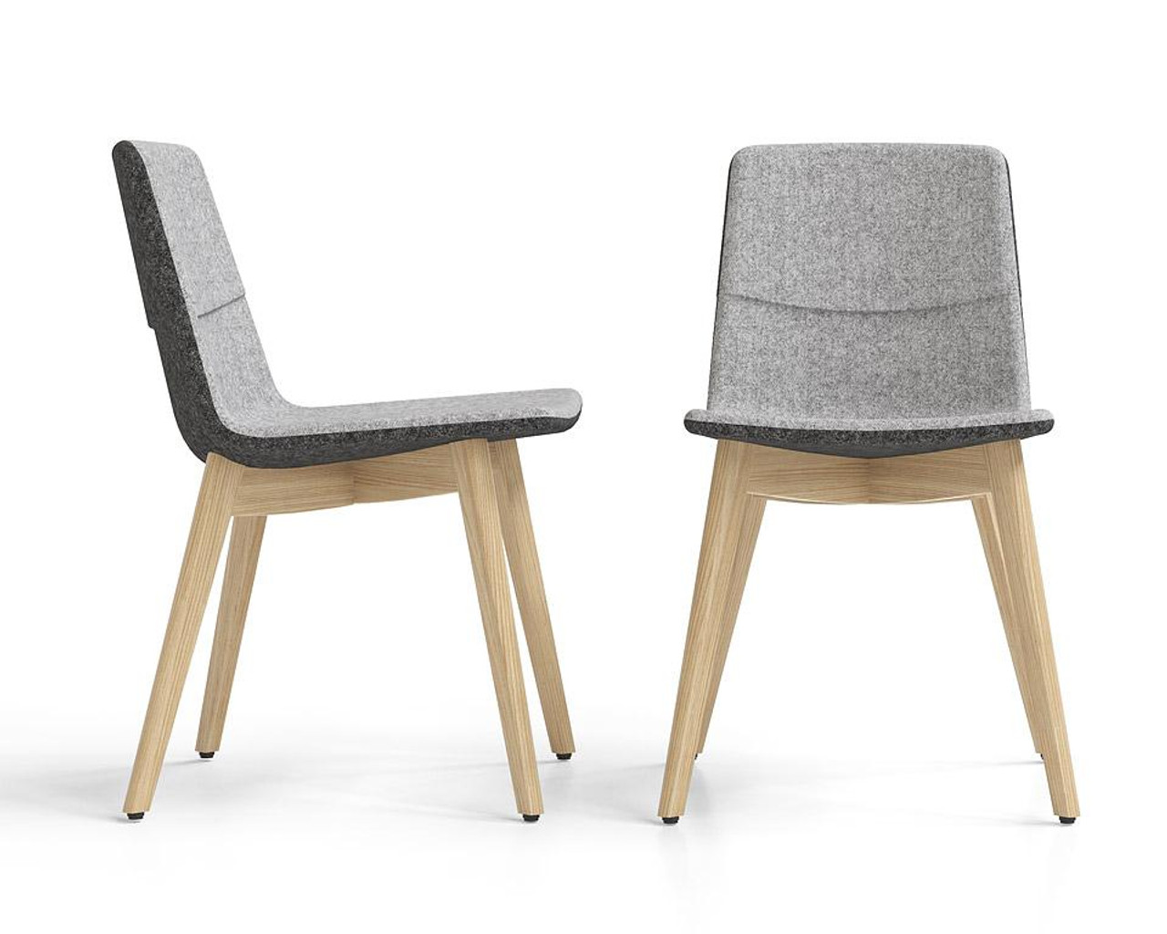 Twist & Sit Wooden Visitor Chair - Image 2